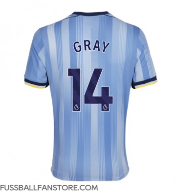 Tottenham Hotspur Archie Gray #14 Replik Auswärtstrikot 2024-25 Kurzarm